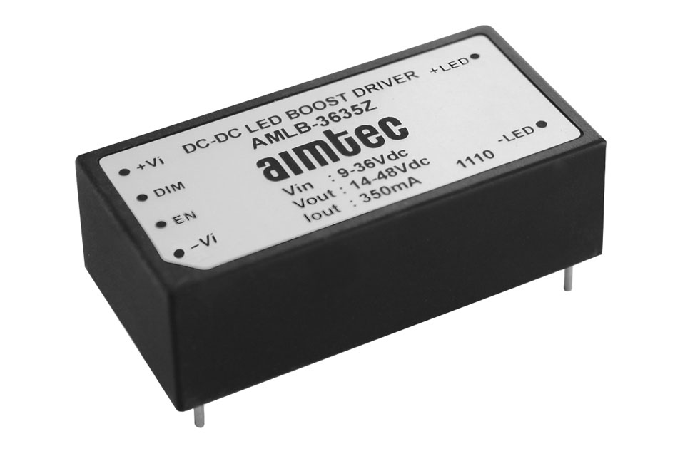 Aimtec Introduces New DC/DC Step Up LED Driver Series — LED